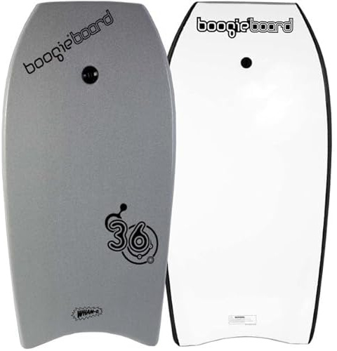 Boogie®Board 36” with Leash – Lightweight Premium Body Board with Phuzion Core, HDPE Slick Bottom Great Surfing for Kids Teens and Adults
