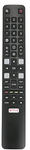 VINABTY ARC802N-YUI1 Replacement Remote Control fit for TCL TV 32ES560 32ES568 32ES580 40ES560 40ES568 43EP640 43EP660 50DP660 55DC760 55DP660 55EC780 55EP640 55EP660 50EP640 50EP660 50EP680