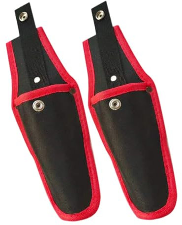 BESPORTBLE 2pezzi Coperchi Per Forbici Da Giardinaggio Tela Custodie Per Attrezzi Da Giardino Pratici Supporti Per Forbici Potatrici Resistenti e Facili Usare Per Giardinieri e Saloni Di