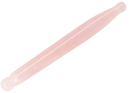 Healvian Outil De Massage Acupuncture Quartz Rose Stylo Point De Déclenchement Pour Visage Yeux Et Corps Bâton De Relaxation Musculaire Pour Stress Et Tension