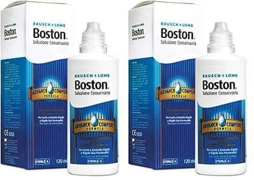 Boston Soluzione per Lenti a Contatto Conservante - 120ml (Confezione da 2)