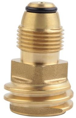 Ksikdeg Effective Swivels Propanes Refill Adapter Practical Camping Grills Propanes Adapter Convenient for Outdoor