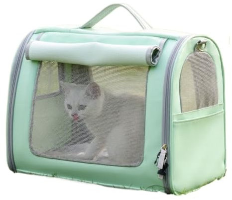 Sommer-Katzentasche für Kätzchen, tragbarer Katzenrucksack für unterwegs, Haustier-Hundetasche, Umhängetasche, Katzenrucksack für unterwegs (G)