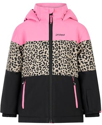 Protest Toddler Girls PRTPleuni TD Ski and Snowboard Jacket, Foxy Pink, 104 cm