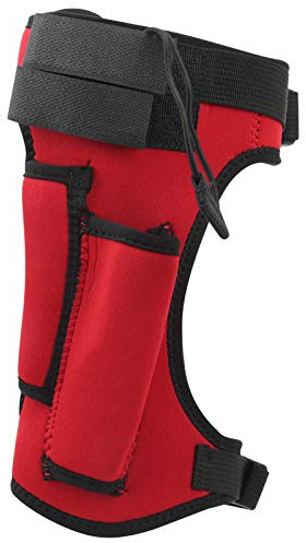 MMABEUTF Diving Equipment Diver Underwater Dedicated Adjustable Leggings Knife Wrap Sheath Red