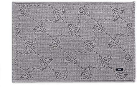 JOOP! Badteppich NEW CORNFLOWER 60 x 90 cm kiesel
