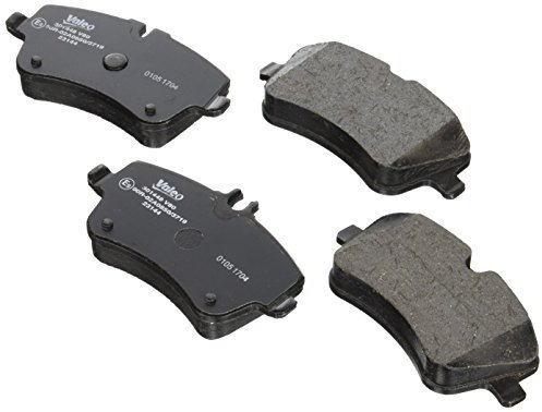 VALEO - Plaquettes de frein First - 301448 - Jeu de 4 plaquettes - Essieu avant - Entièrement équipés avec accessoires montés