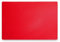 HENDI Tabla de cortar con certificación HACCP 450x300 - Rojo, 450x350mm