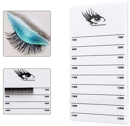 Eyelashes Stand Holder, 7-15mm Grafting False Eyelashes Pallet Stand, Acrylic Eyelash Tray Holder, Grafted Eyelash Extension Stand Base