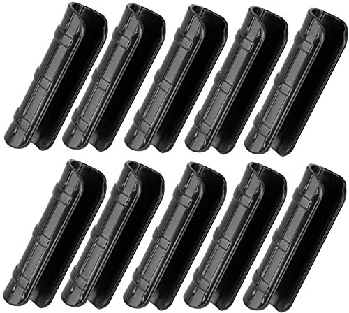 Metikkeer 50PCS 16mm serra telaio clip tubo clip serra accessori serra, clip di plastica per tubi morsetti connettore pellicola di plastica morsetti di rete di plastica bianco