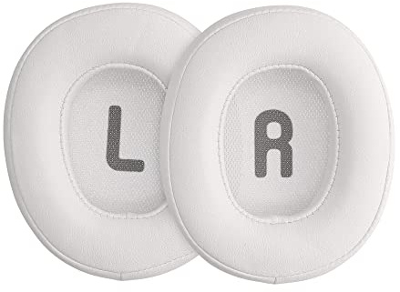 kwmobile 2x Headphone EarpPads for JBL Tune 700BT / 700BTNC / 750BT / 750BTNC Replacement Ear Pads - Headphone Ear Covers - White