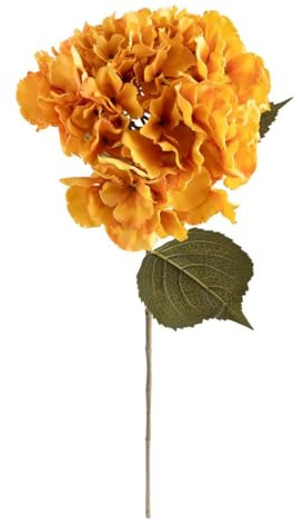 Atmosphera - Hortensia Artificial Tallo James Naranja h83cm