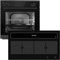 Oranier Einbau-Backofen Set EBS220 autark - 5 Funktionen & Flächen-Induktion 90 cm mit Kochfeldabzug KFL 2094-4 Kochzonen & Brückenfunktion
