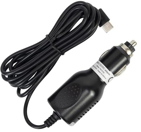 Chargeur de Voiture PNI avec Prise USB-C 12V/24V - 5V 2A, pour GPS, Longueur de câble 190 cm