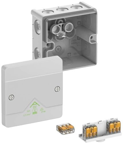 Spelsberg 80247001 Abzweigkasten (L x B x H) 87 x 87 x 52 mm Grau IP66 1 St.