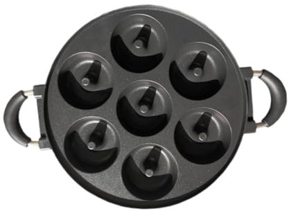 DimyFew Donut Maker Pan für Schnelle Mini Leckereien mit 7 Slots