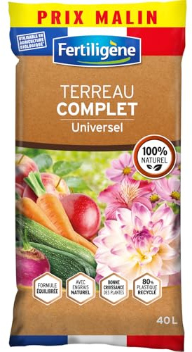 Fertiligène terreau Complet Universel 40 L