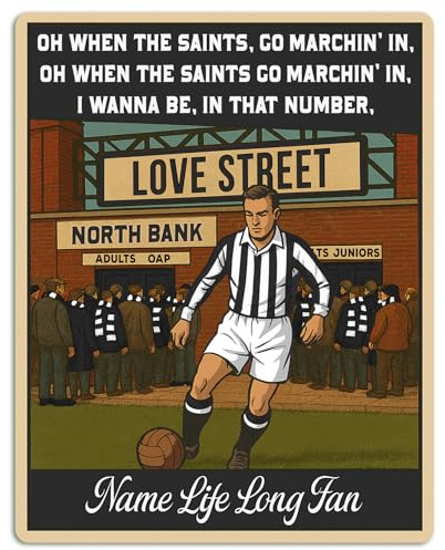 Personalised St Mirren Football Metal Sign Retro Stadium Vintage Plaque Man Cave Shed Outdoor Bar Life Long Fan Dad Birthday Gift COM76