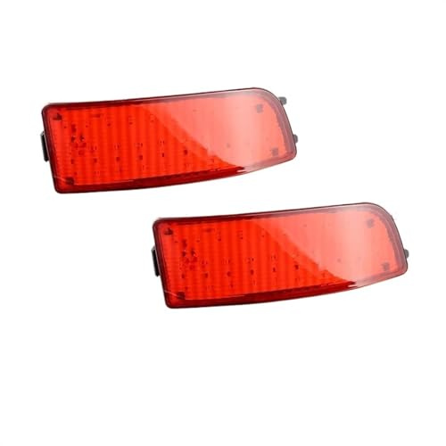 1 par för VW för Crafter 2E 2006-2017 Bakre bakre bromslampa stötfångare Reflektorljus Biltillbehör(Red Lens)