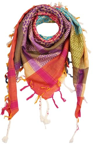 Superfreak Palituch - multicolor bunt - 10+ Farben - Pali Palästinenser Arafat Tuch - 100% Baumwolle