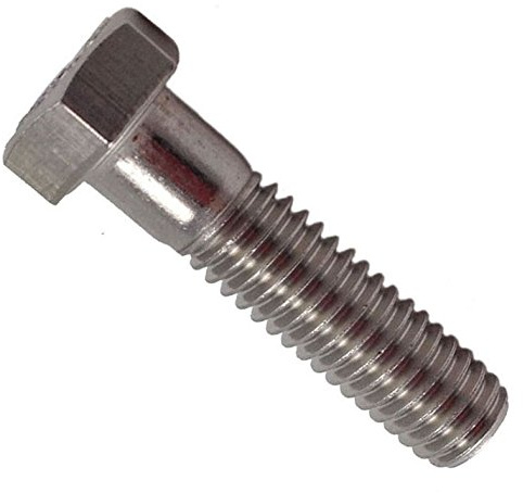 Type 316 Stainless Steel Hex Head Bolts - Size 3/8-16 x 2 (pack of 10pcs) Marine Bolt Supply