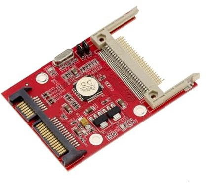 KALEA-INFORMATIQUE Adaptateur Convertisseur Compact Flash CF vers SATA, Support CFI et CFII