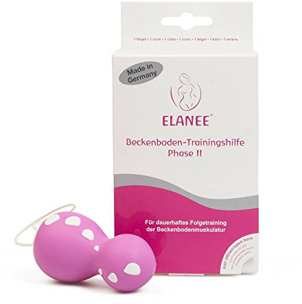 ELANEE Beckenboden-Trainingshilfe Phase II zum dauerhaften Beckenbodentraining durch passive Stimulation der Beckenbodenmuskulatur (705-00), 1 Stück (1er Pack)