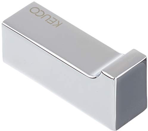 Keuco Edition 11 Handtuchhaken, Metall verchromt, Made in Germany, für Handtücher und Bademäntel, inkl. Schrauben und Dübel, Wandhaken zum Bohren