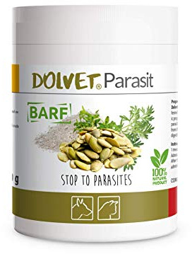 DOLVET Parasite complément Alimentaire Vermifuge Naturel