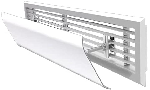 Deflettore Condizionatore Universale Materiale Dells'ABS, Regolabile Parabrezza Aria Condizionata Scudo del Condizionatore Freddo/Calda, Prevenire Flusso Diretto di Aria Aria (Size : A-20 * 100CM)