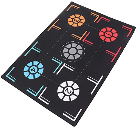 Tapis D'entraînement, Améliore Les Compétences de Dribble, Silencieux et Antidérapant, en Caoutchouc, pour Adultes, Entraînement à la Maison, Gym, École, 76x106.7x0.2cm