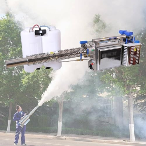 XINGLUOY Nebulizzatore Termico a Getto di Impulsi, Spruzzatore Agricolo Portatile Spruzzo a 360 ° in Tutte Le Direzioni 700㎡ in 7-8 Minuti for Piante infestanti(Size:280)