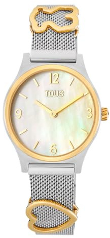 TOUS Watches Epic Reloj para Mujer Analógico de Cuarzo con Brazalete de Acero Inoxidable 3000136000