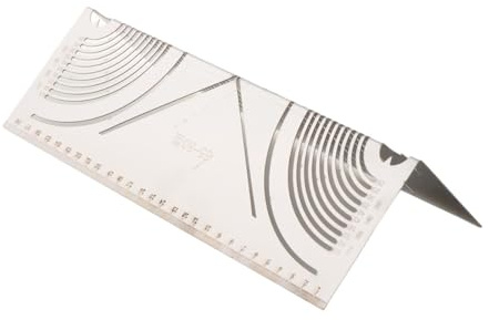 MagiDeal Winkel-Markierungswerkzeug, Anreißer, Markierungslinie, Lineal, Schablonen-Layout-Werkzeug, tragbares Metall-Markierungswerkzeug für, 28cmx9cmx5.5cm