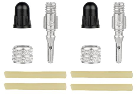 Universeller Fahrradventil-Adapter-Satz aus Aluminiumlegierung, Fahrradventil-Adapter, Fahrradventile, Ersatz-Luftventile für Fahrräder
