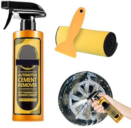 Sverniciatore Per Calcestruzzo - Sverniciatore Ecologico Per Cemento, Potente Detergente Antimacchia Con Effetto Profondo | Rimuovi Residui Forte Per Superfici Metalliche Ceramiche, Pulizia P
