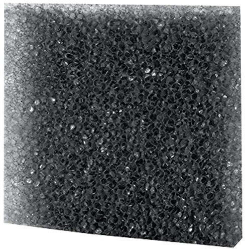 Hobby 20481 Filterschaum, schwarz grob, 50 x 50 x 5 cm, ppi 10