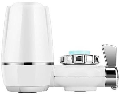 Filtre brita Purificateur d'eau du robinet Robinet de cuisine Lavable En Céramique Percolateur Mini Filtre À Eau Enlèvement De Bactéries JDH99 brita (Color : Water Purifier)