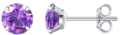Limerencia Boucles d'oreilles pour Femmes, Hypoallergénique boucle doreille Titane, 5mm CZ Tragus 20G Helix Piercing Médical en Titane pour Oreilles Sensibles Cartilage