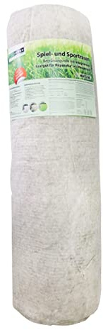 easygreen® – ullgräsmatta® 96 m² | 3 rullar med en 1,20 x 30 m | gräsfrömatta | alternativ till rullgräsmattan | 100 % biologiskt nedbrytbar matta för gräsmattan | Stressfri installation av gräsmattan