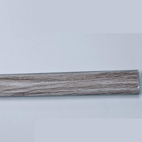 Washed Grey Oak Laminate Beading Scotia Edge Trim Grey - 1M x 6 Total 6 Metres