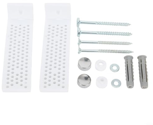Bulloni di ancoraggio per bidet WC, kit di fissaggio a pavimento, montaggio sicuro del WC, copri testa a vite (L)