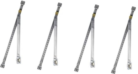 Uonlytech 4piezas Limitador De Ventana Deslizante Soporte De Seguridad Para Ventanas Instalación Sin Perforación Fijador De Cristales Para La Seguridad Del