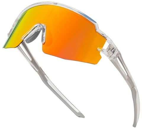 ROCKBROS Cykling, polariserade solglasögon, UV400-skydd, sport, barn, ungdomsglasögon, TR90, flexibel ram för pojkar, flickor, utomhussport