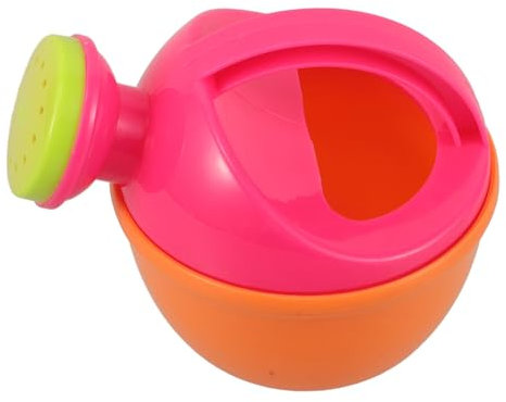Yardwe Juguete de Regadera Pequeña para Jardín Hogar y Exterior Regadera de Juguete de Playa y Baño Asas