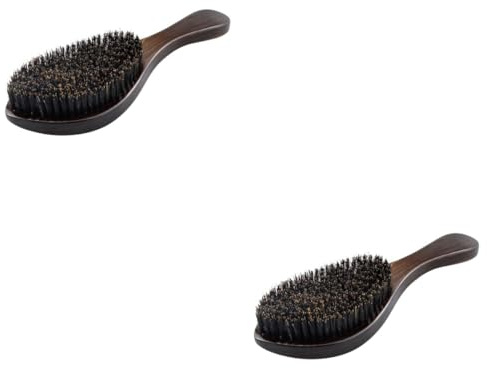 SAFIGLE 2 Stck. Lockenbürste bartbürste beard care bartpflege-set Bartschneider beard wax bartshampoo bartpflege+set Bartpflegeprodukte bartpflege set Bartwachs Hölzern Coffee