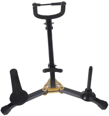 Yardwe Klappbarer Saxophonständer Für Alt Und Tenorsaxophon Stabiler Halter Für Klarinette Und Flöte Flexibles Design Aufbewahrung Oder Präsentation Von Musikinstrumenten