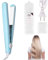 1 pièce 2 en 1 Lisseur Cheveux Mini lisseur de Voyage Professionnel Lisseur Boucleur Cheveux en Céramique pour Tous Types de Cheveux Cadeaux pour Femmes (Convertisseur de prise nécessaire)
