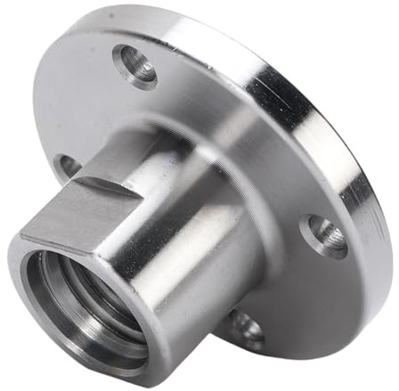 Walfront 2-Zoll-Stahl-Holzdrehmaschine-Frontplatte, Holzbearbeitungsmaschine, Spannfutter, Drehwerkzeug, Flansch-Frontplatte für 1 Zoll X 8TPI-Spindel