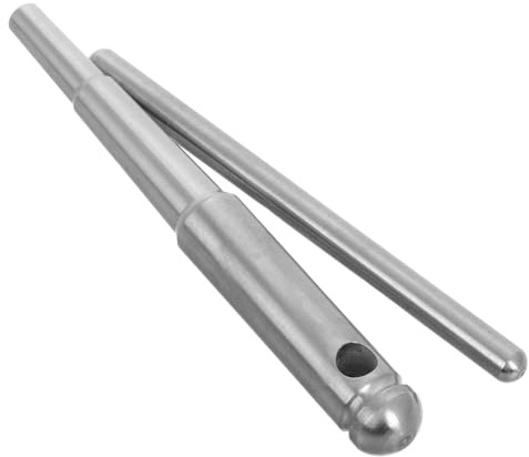 Werkzeug zur Wartung von Blechblasinstrumenten für Trompete und Tuba | Edelstahl in Silber, Einfache Handhabung, Dellenentfernung und Formkorrektur für Werkstattarbeiten